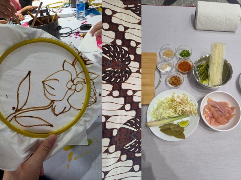 Indotutors at Colourful Indonesia Festival Singapore 6 Batik painting activity at Colorful Indonesia Festival Singapore