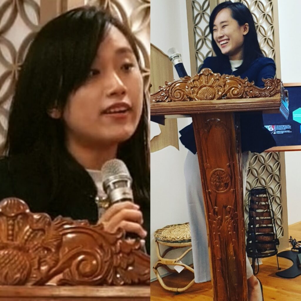 Indotutors student Jessica Kho Si Ting at the Indonesian language competition in Singapore