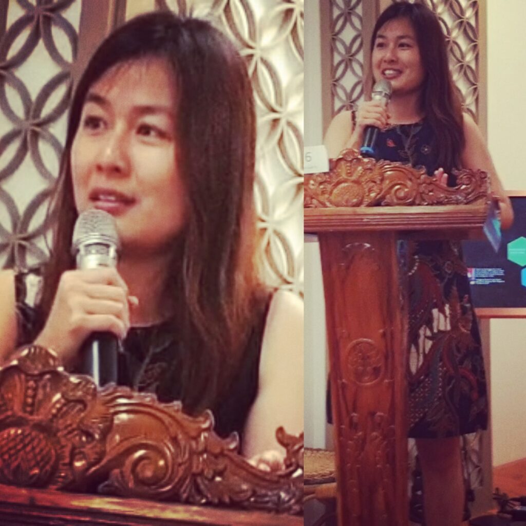 Indotutors student Lam Guan Yu at the 2019 Indonesian language competition in Singapore